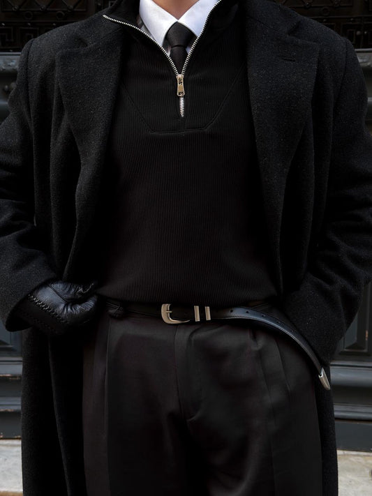 The Classic Buckle Belt (Black)