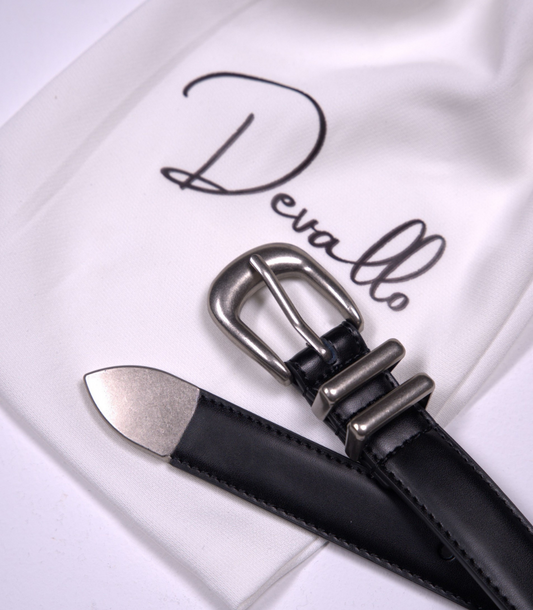 The Classic Buckle Belt (Black)