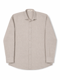 Linen Ease Shirt — Breathable 3D-Tailored Comfort (Natural Linen)