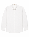 Linen Ease Shirt — Breathable 3D-Tailored Comfort (White)