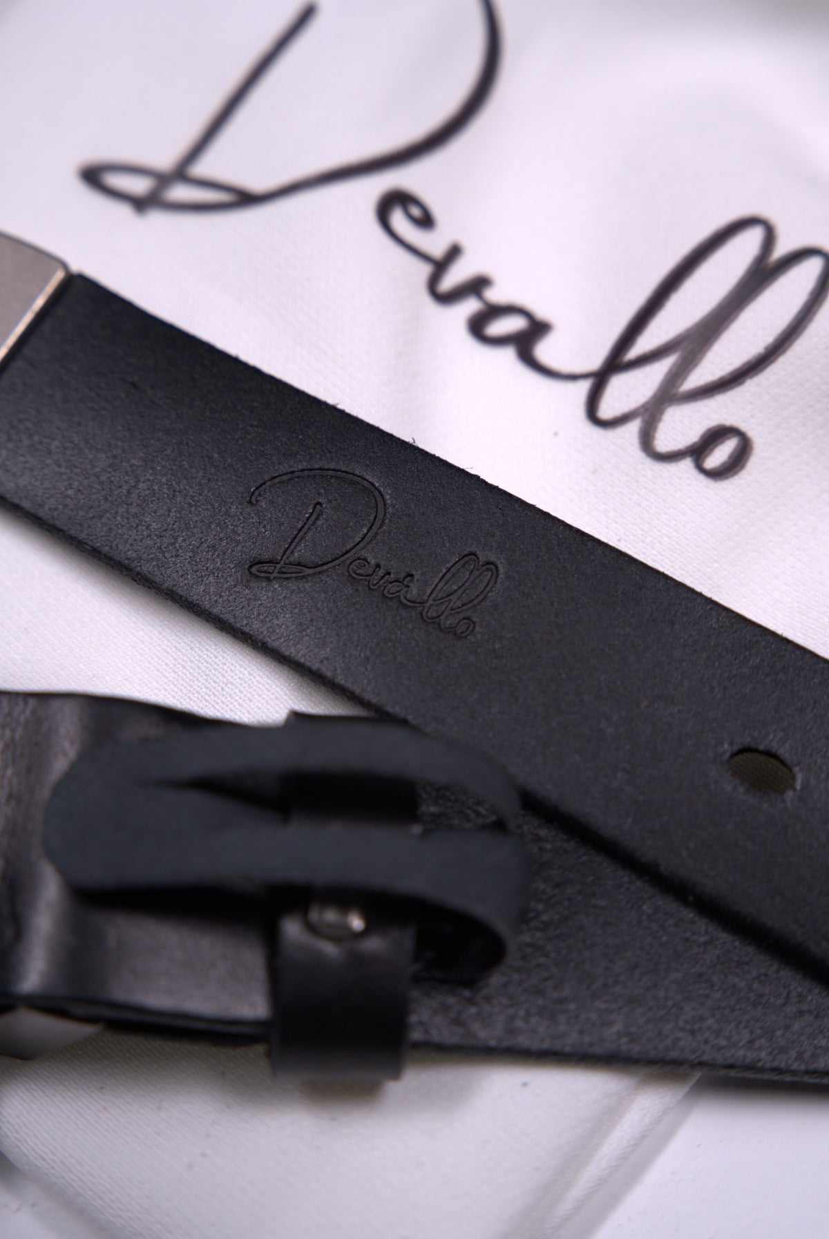 Vintage Engraved Western Leather Belt