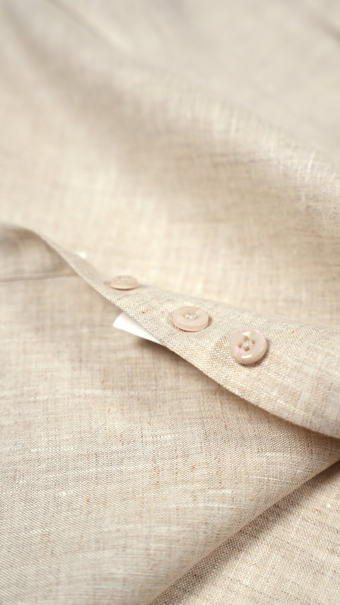 Linen Ease Shirt — Breathable 3D-Tailored Comfort (Natural Linen)