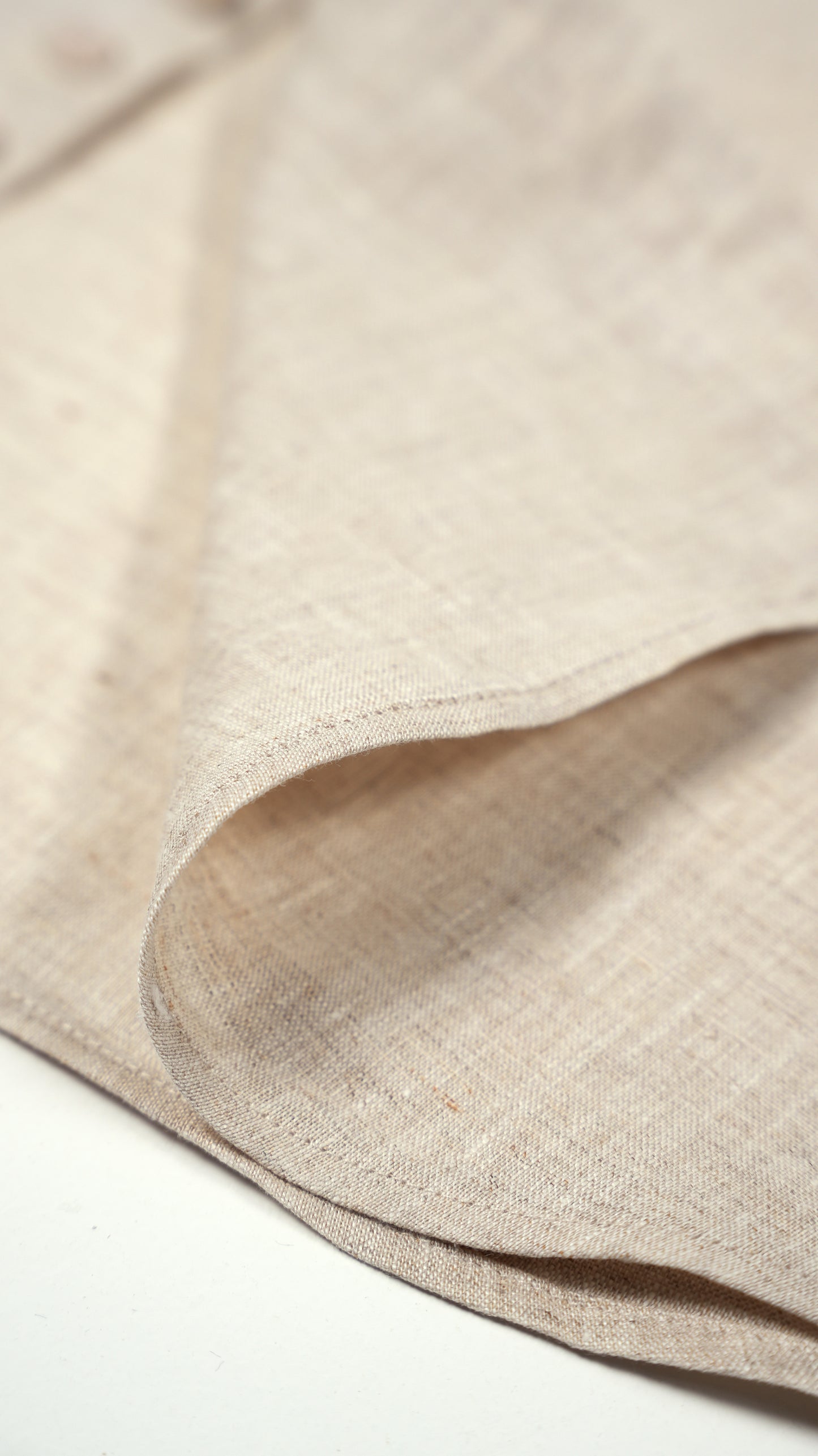 Linen Ease Shirt — Breathable 3D-Tailored Comfort (Natural Linen)